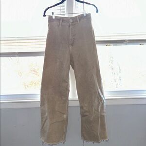 Zara High Rise Women Jeans - Tan